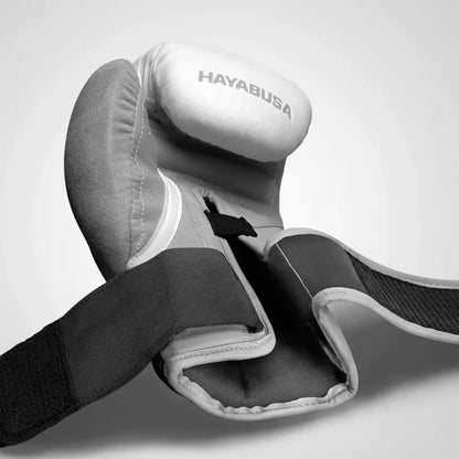 Hayabusa T3 Boxing Gloves White/Grey