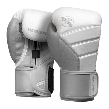 Hayabusa T3 Boxing Gloves White/Grey