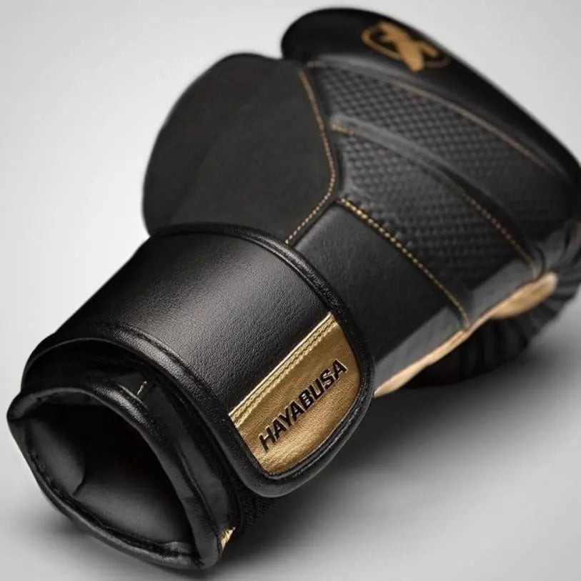 Hayabusa T3 Boxing Gloves Black/Gold