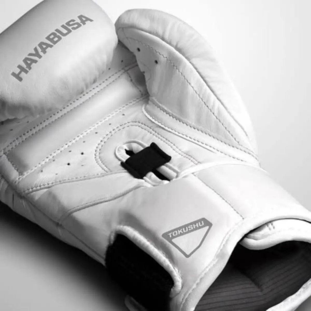 Hayabusa T3 Leather Boxing Gloves Arctic White