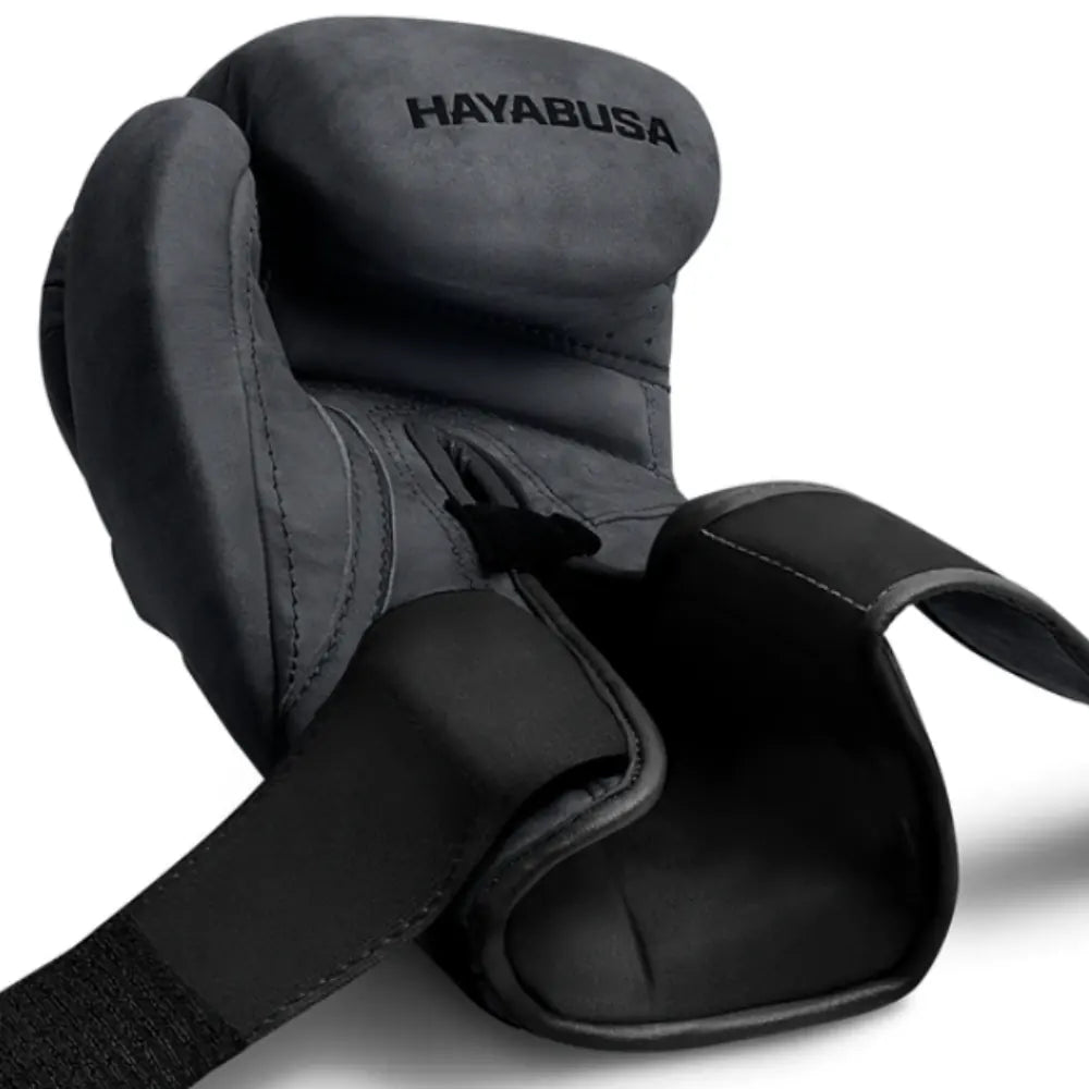 Hayabusa T3 LX Italian Leather Boxing Gloves Black