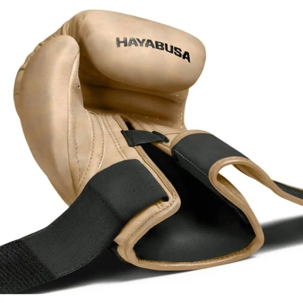 Hayabusa T3 LX Italian Leather Boxing Gloves Tan