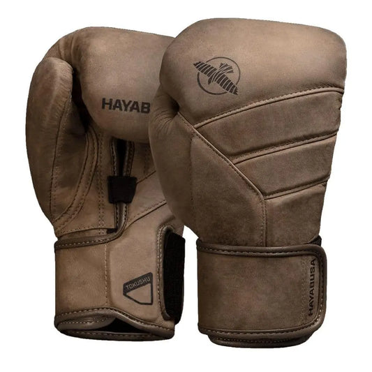 Hayabusa T3 LX Italian Leather Boxing Gloves Brown