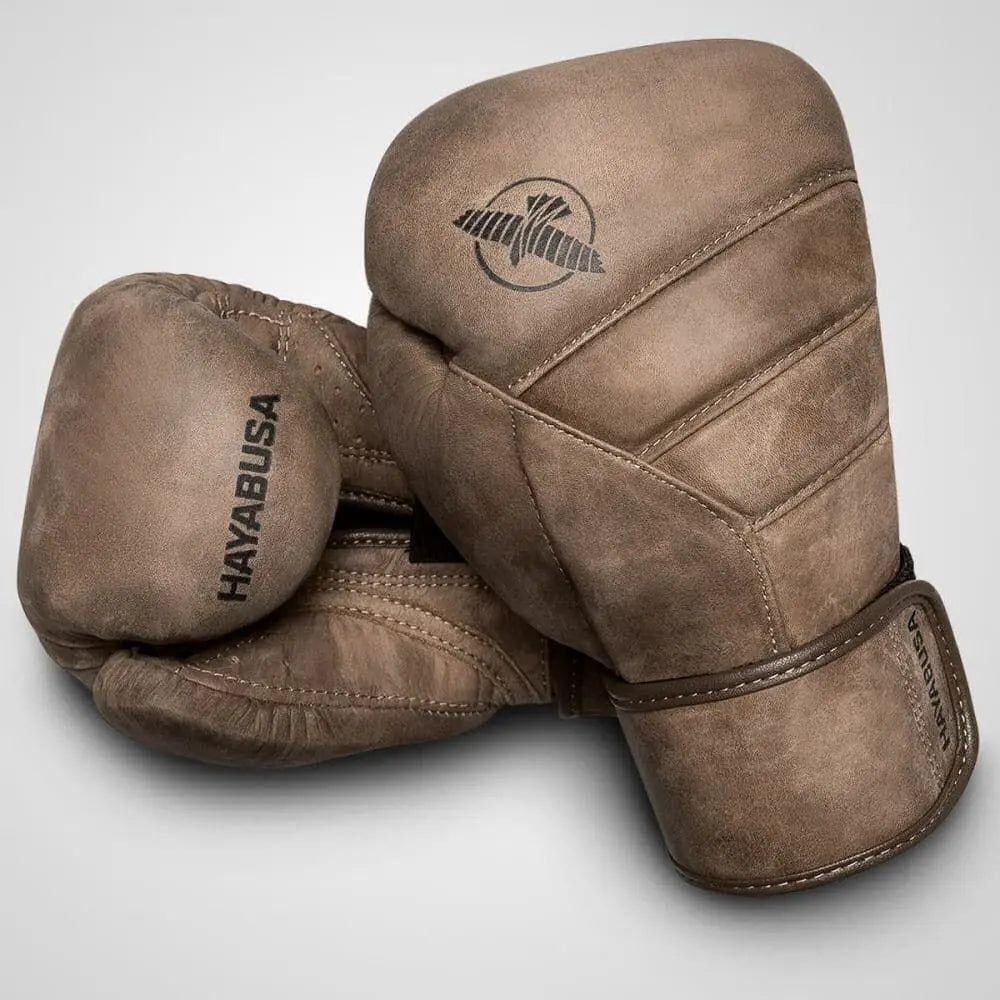 Hayabusa T3 LX Italian Leather Boxing Gloves Brown