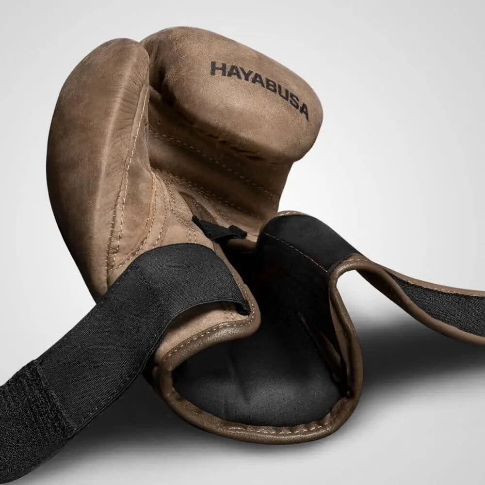 Hayabusa T3 LX Italian Leather Boxing Gloves Brown